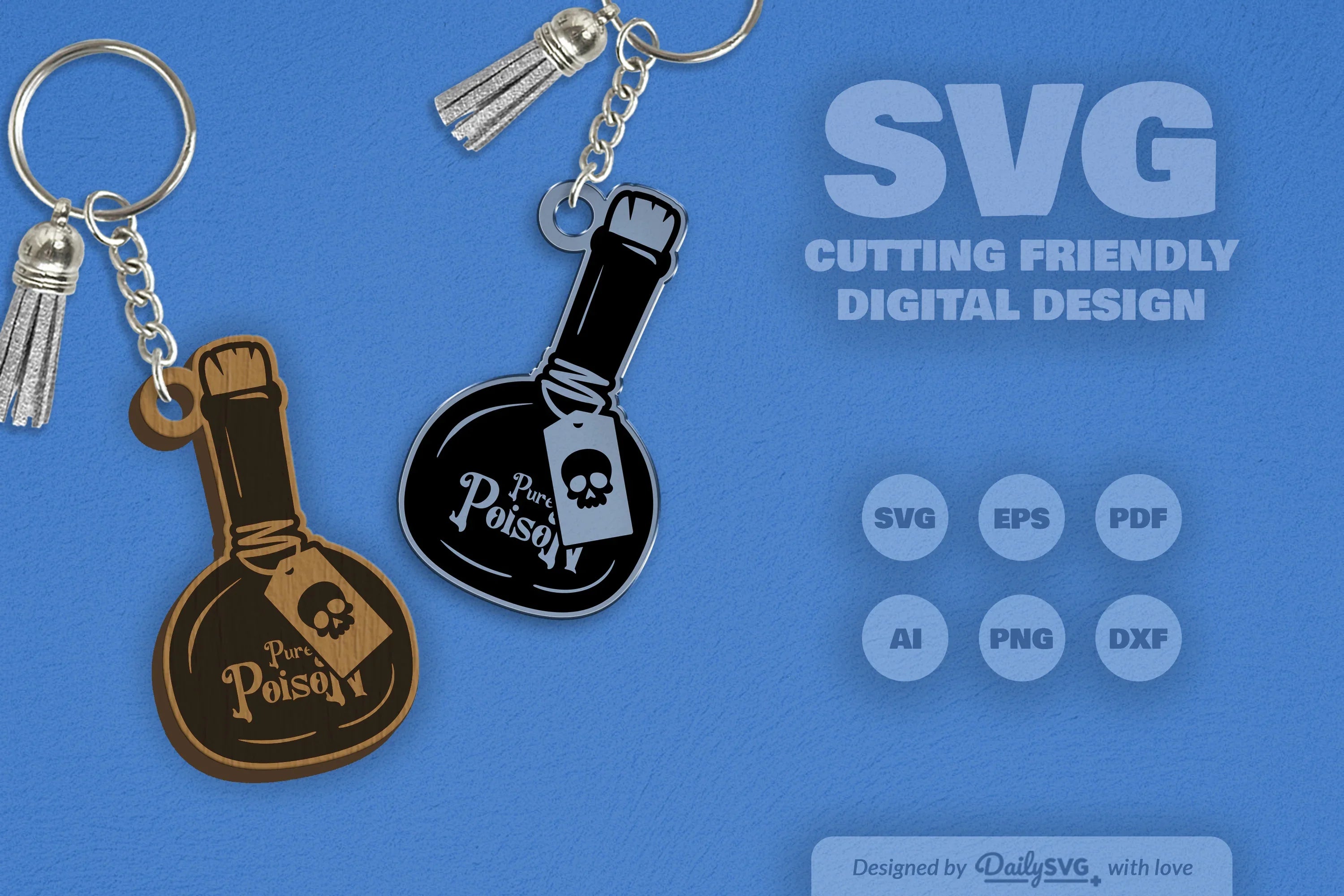 Halloween Poison Bottle Clipart - Daily SVG Bundles 1 - CraftNest - Digital Crafting and Art