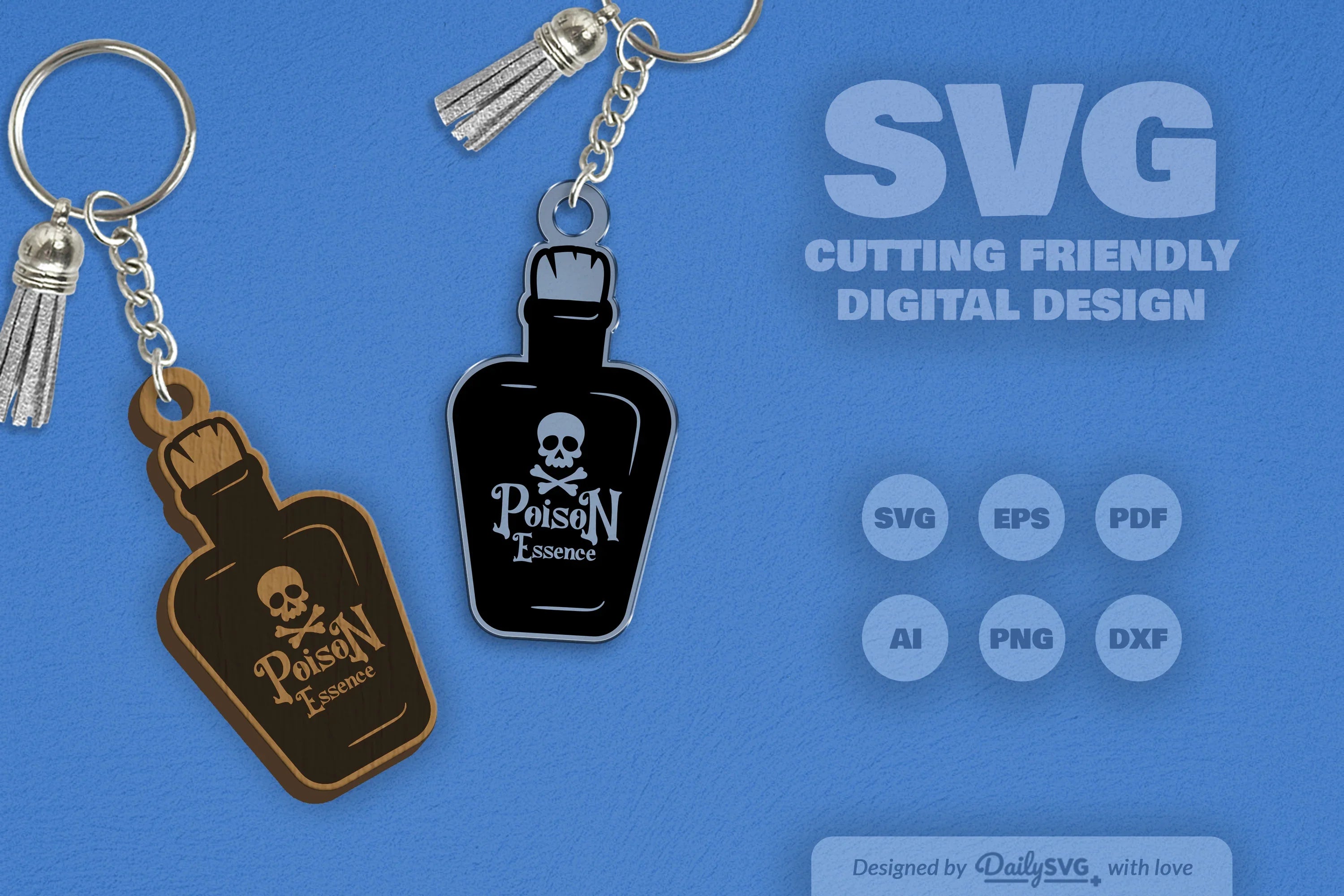 Halloween Poison Bottle Clipart - Daily SVG Bundles 1 - CraftNest - Digital Crafting and Art