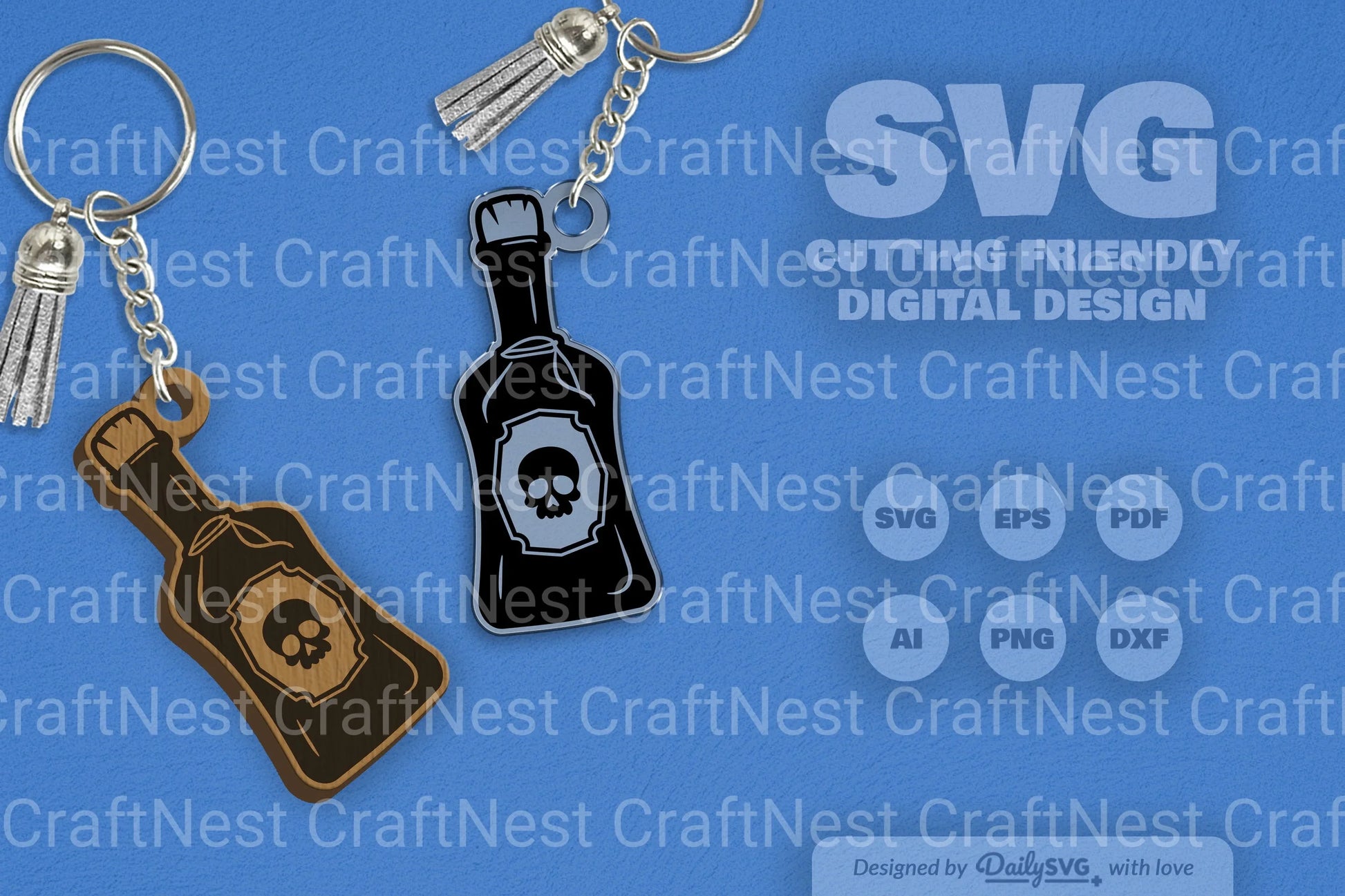 Halloween Poison Bottle Clipart - Daily SVG Bundles 1 - CraftNest - Digital Crafting and Art