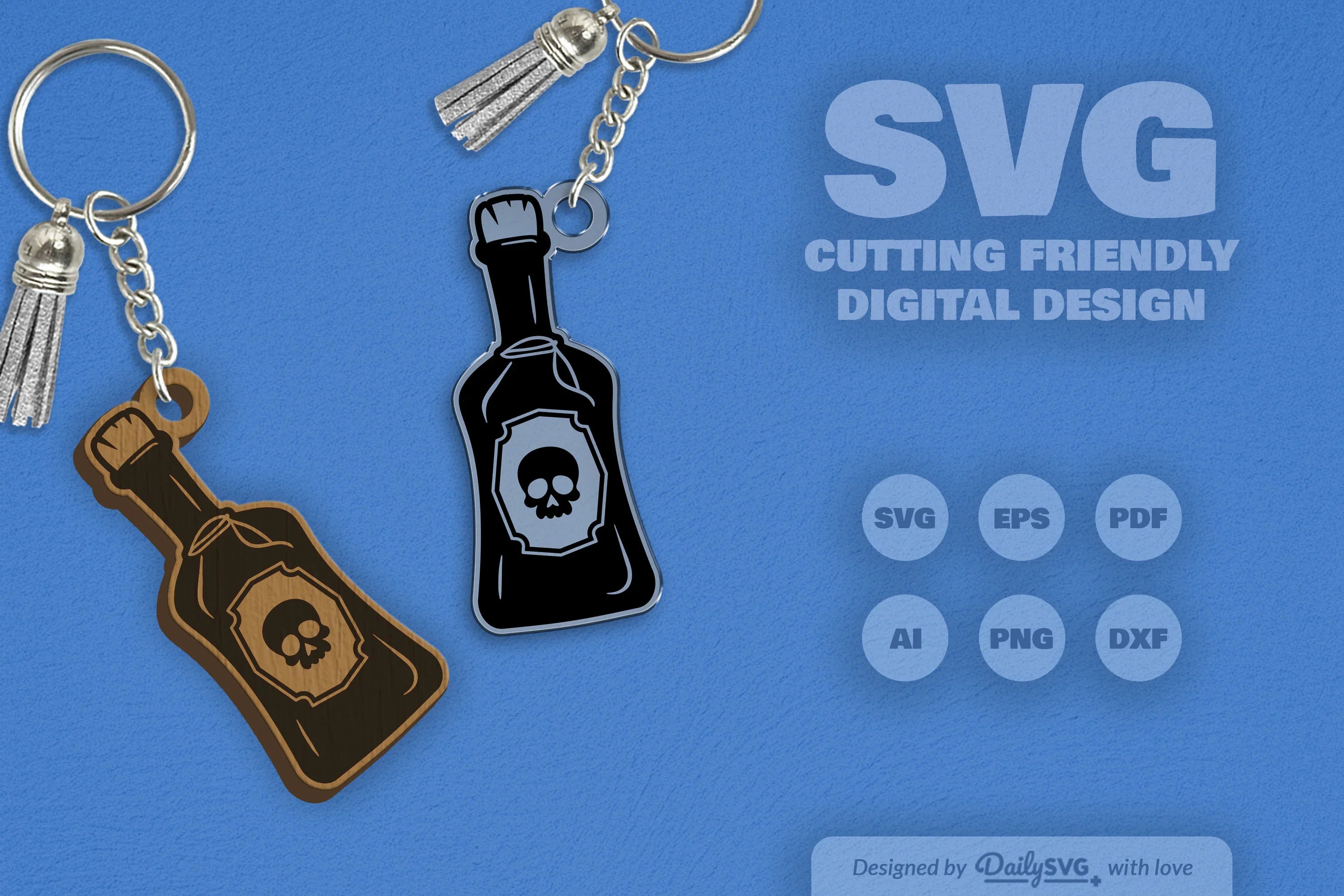 Halloween Poison Bottle Clipart - Daily SVG Bundles 1 - CraftNest - Digital Crafting and Art