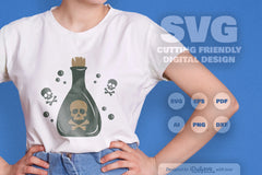 Halloween Poison Bottle Clipart - Daily SVG Bundles - CraftNest - Digital Crafting and Art