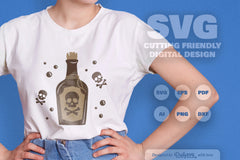 Halloween Poison Bottle Clipart - Daily SVG Bundles - CraftNest - Digital Crafting and Art