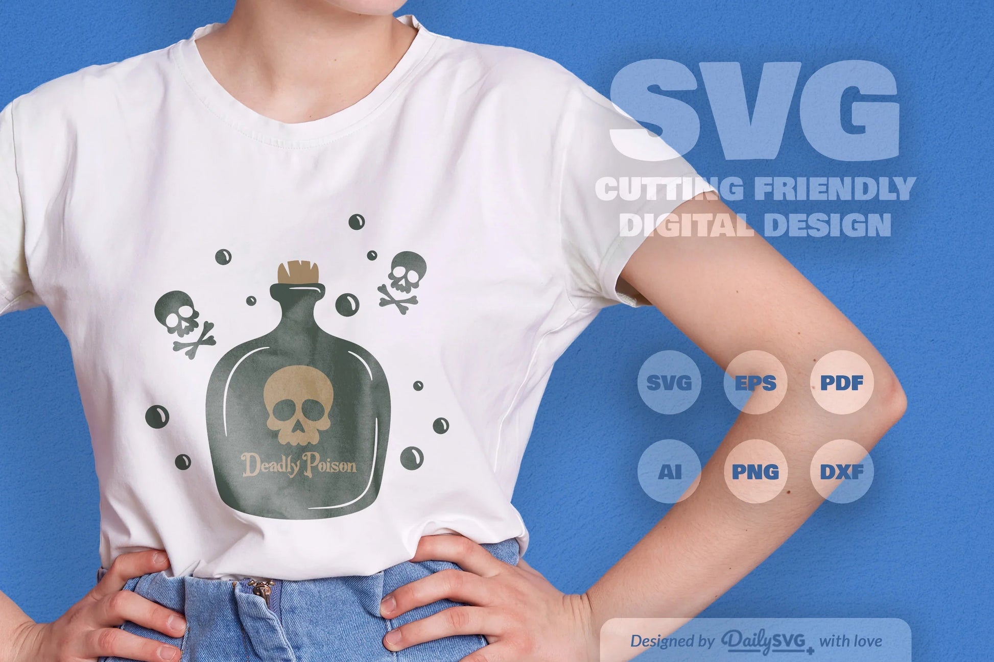 Poison Bottle Halloween SVG Bundle 8 - CraftNest - Digital Crafting and Art