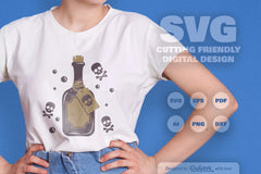 Halloween Poison Bottle Clipart - Daily SVG Bundles - CraftNest - Digital Crafting and Art