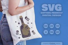 Poison Bottle Halloween SVG Bundle 9 - CraftNest - Digital Crafting and Art
