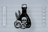 Poison Bottle with Roses Halloween SVG Bundle