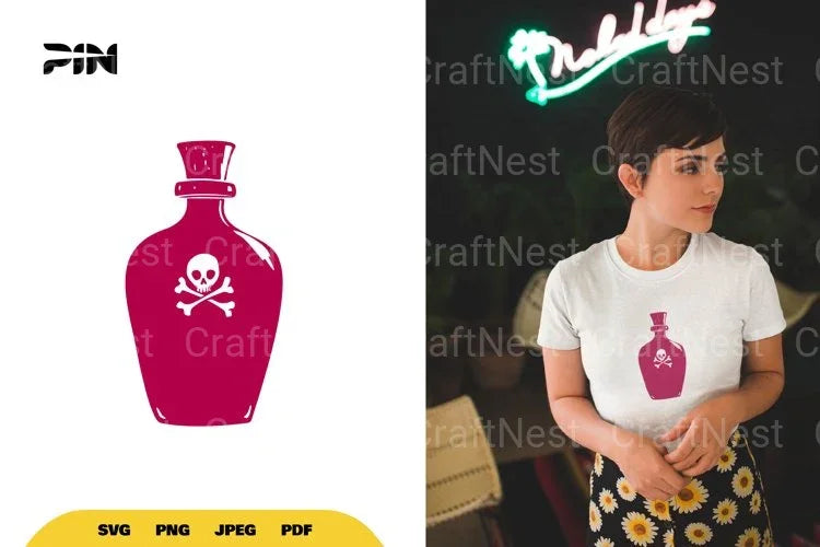 Poison Halloween SVG Bundle - CraftNest - Digital Crafting and Art