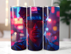 Police Officer 2 Tumbler Wrap - CraftNest - Digital Crafting and Art