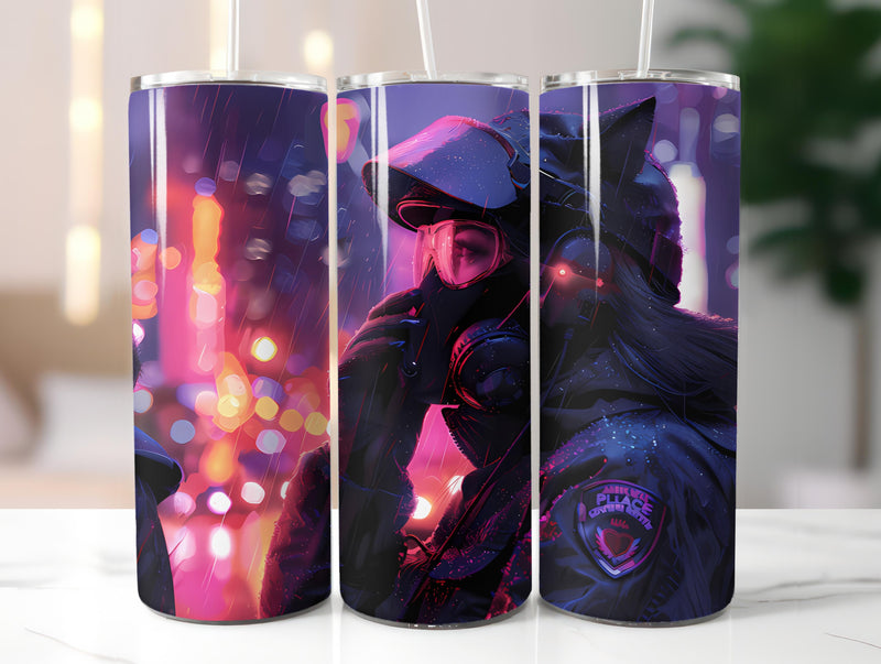 Police Officer 3 Tumbler Wrap - CraftNest - Digital Crafting and Art