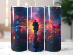 Police Officer 2 Tumbler Wrap - CraftNest - Digital Crafting and Art