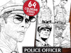 Police Offcer Coloring Books