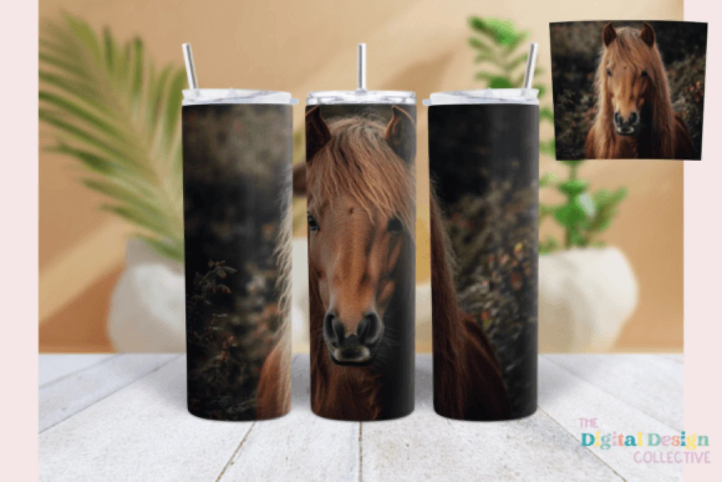 Stunning Horse Tumbler Wrap Bundle - CraftNest - Digital Crafting and Art