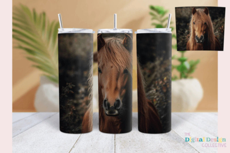 Stunning Horse Tumbler Wrap Bundle - CraftNest - Digital Crafting and Art
