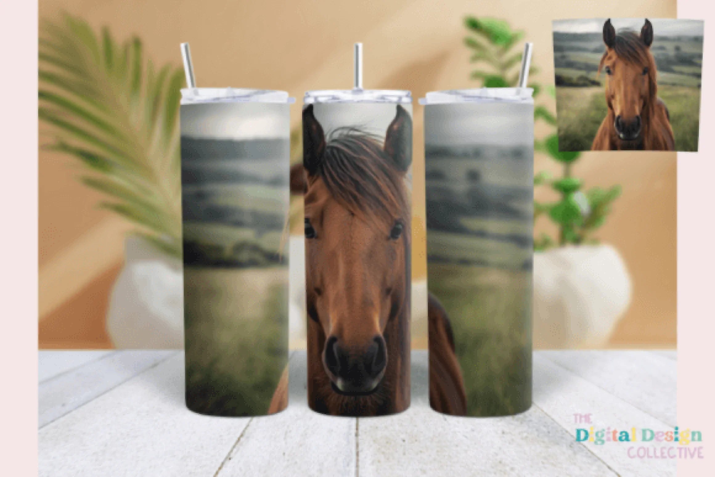 Boho Horse Tumbler Wrap Bundle - CraftNest - Digital Crafting and Art