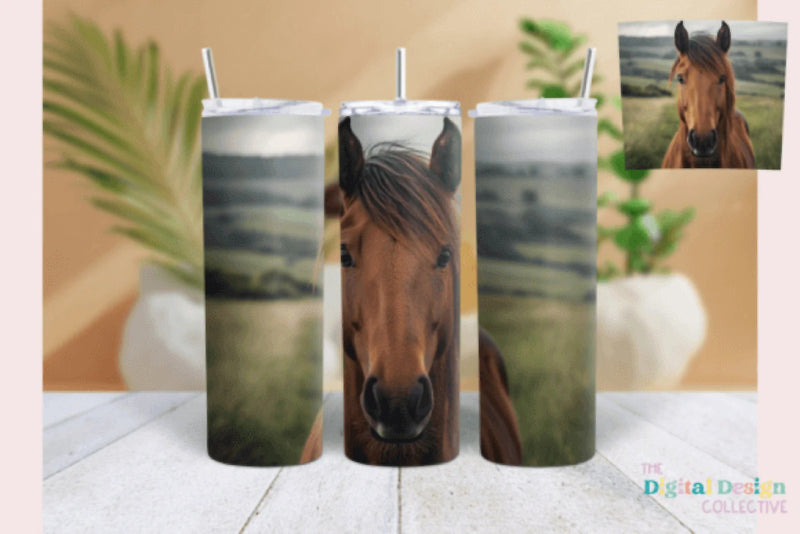 Boho Horse Tumbler Wrap Bundle - CraftNest - Digital Crafting and Art