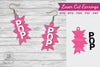 Pop Laser Cut Earrings SVG Bundle