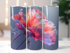 Poppies Flowers Tumbler Wrap - CraftNest - Digital Crafting and Art