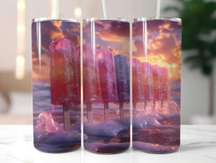 Popsicle Summer 3 Tumbler Wrap - CraftNest - Digital Crafting and Art