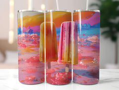 Popsicle Summer 3 Tumbler Wrap - CraftNest - Digital Crafting and Art