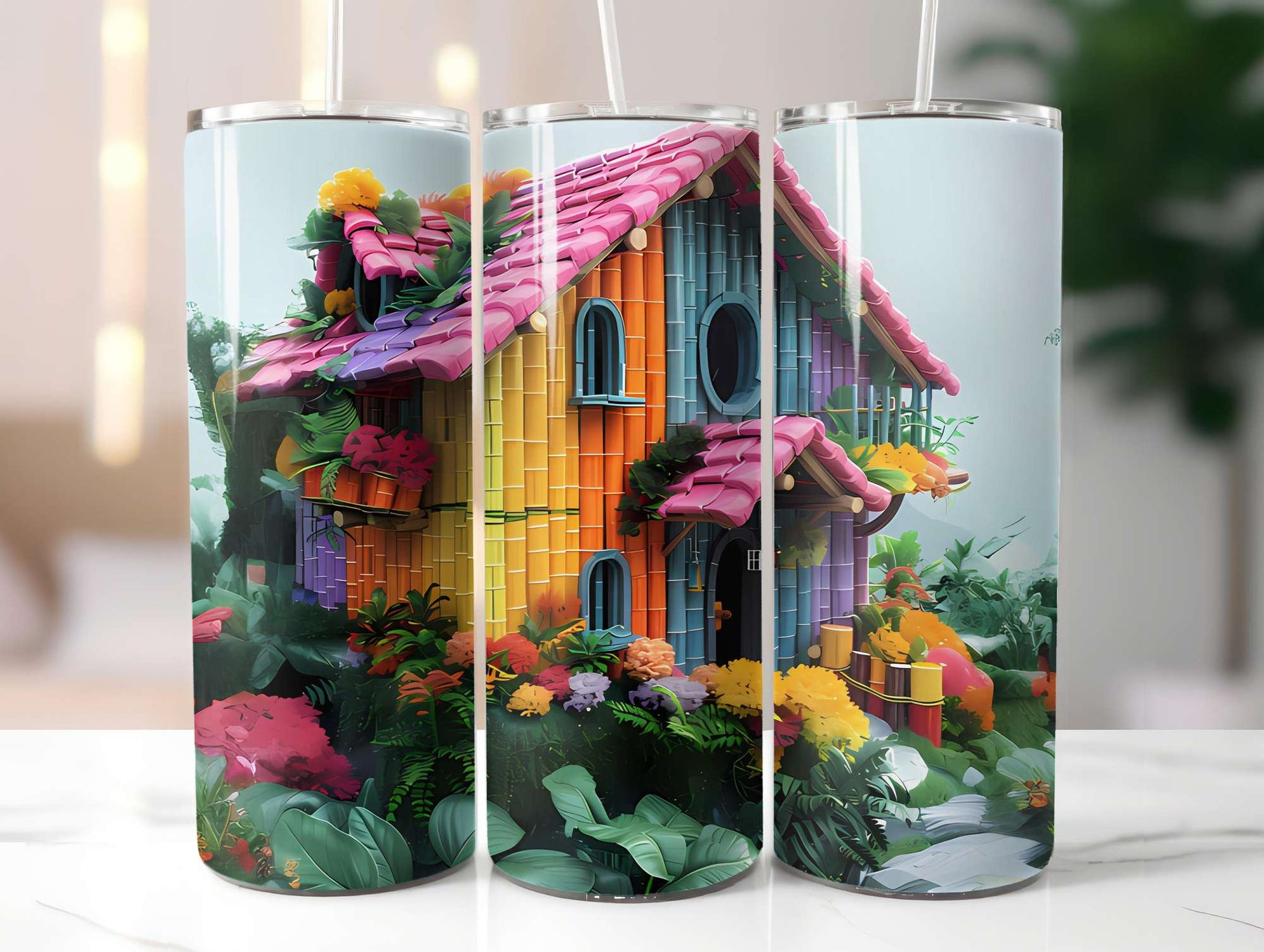 Popsicle Summer 3 Tumbler Wrap - CraftNest - Digital Crafting and Art