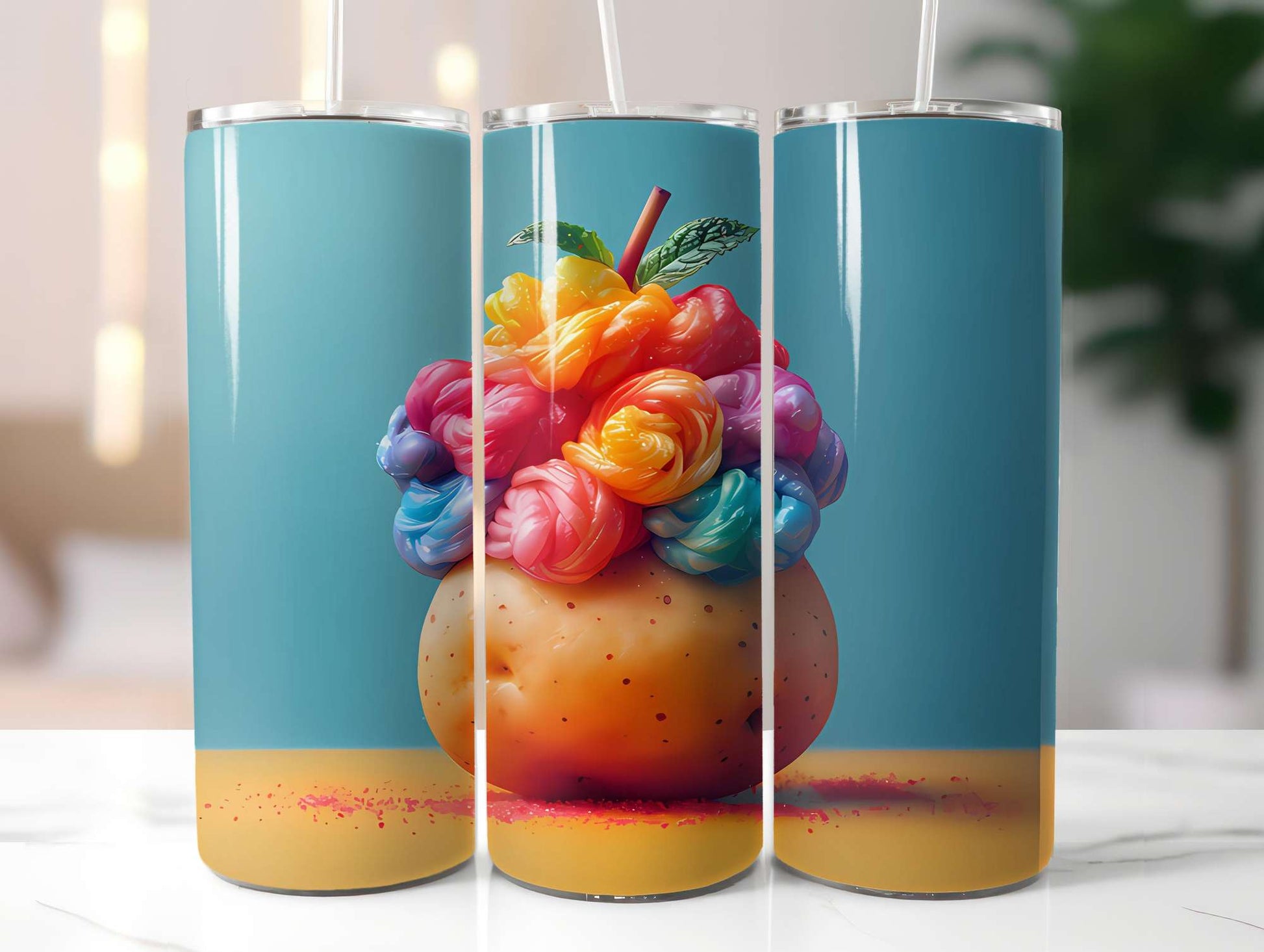 Potato 5 Tumbler Wrap - CraftNest - Digital Crafting and Art