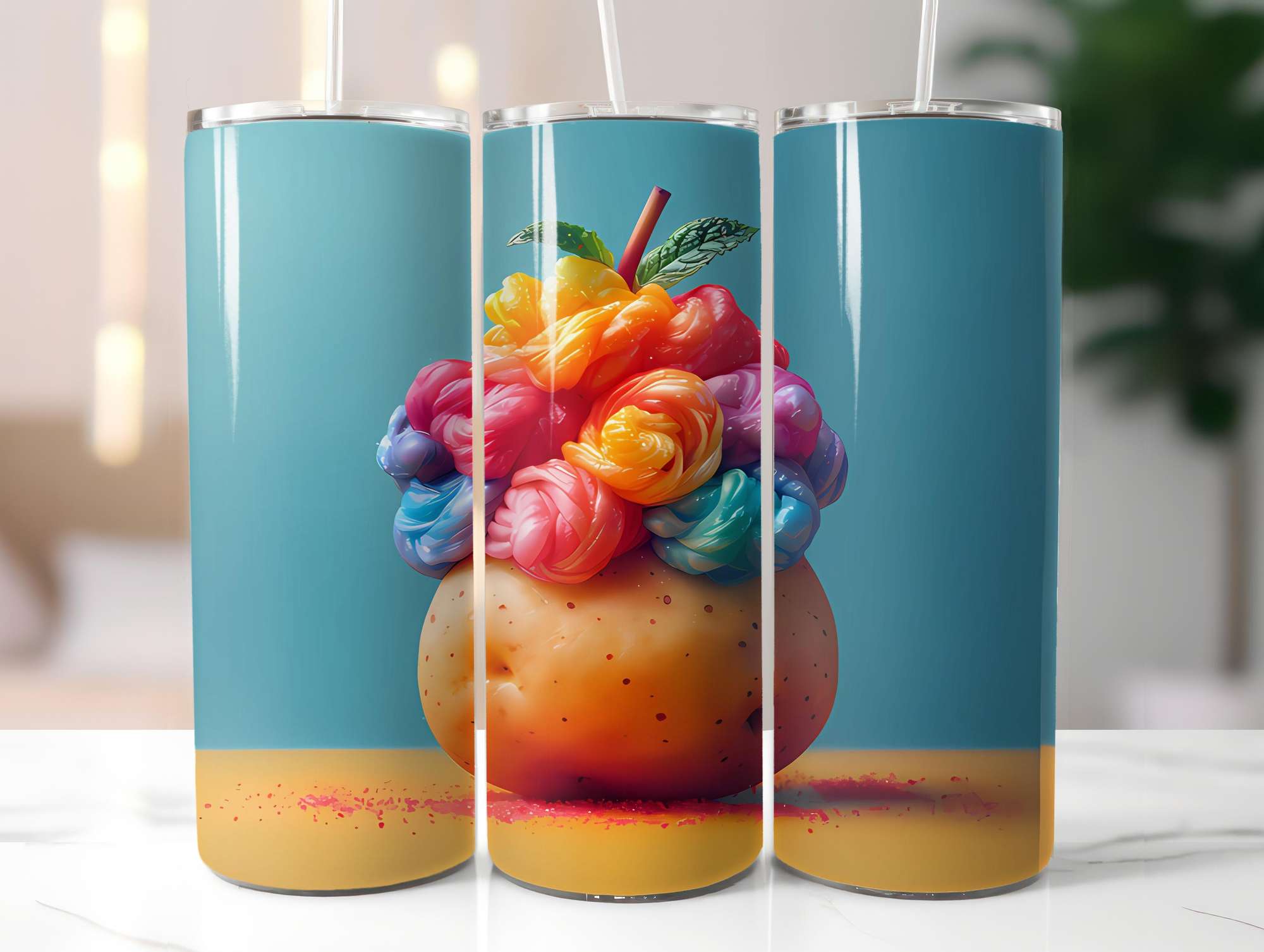 Potato 5 Tumbler Wrap - CraftNest - Digital Crafting and Art
