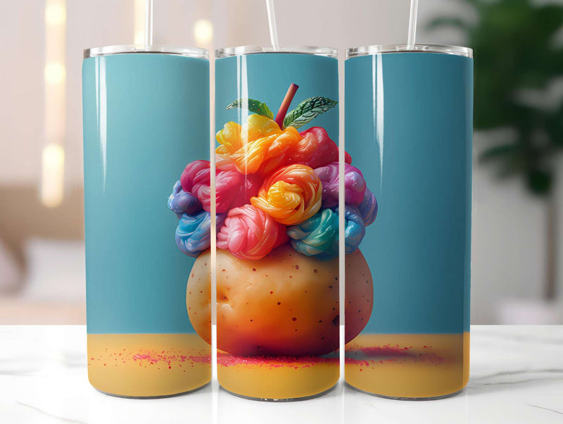 Potato 5 Tumbler Wrap - CraftNest - Digital Crafting and Art