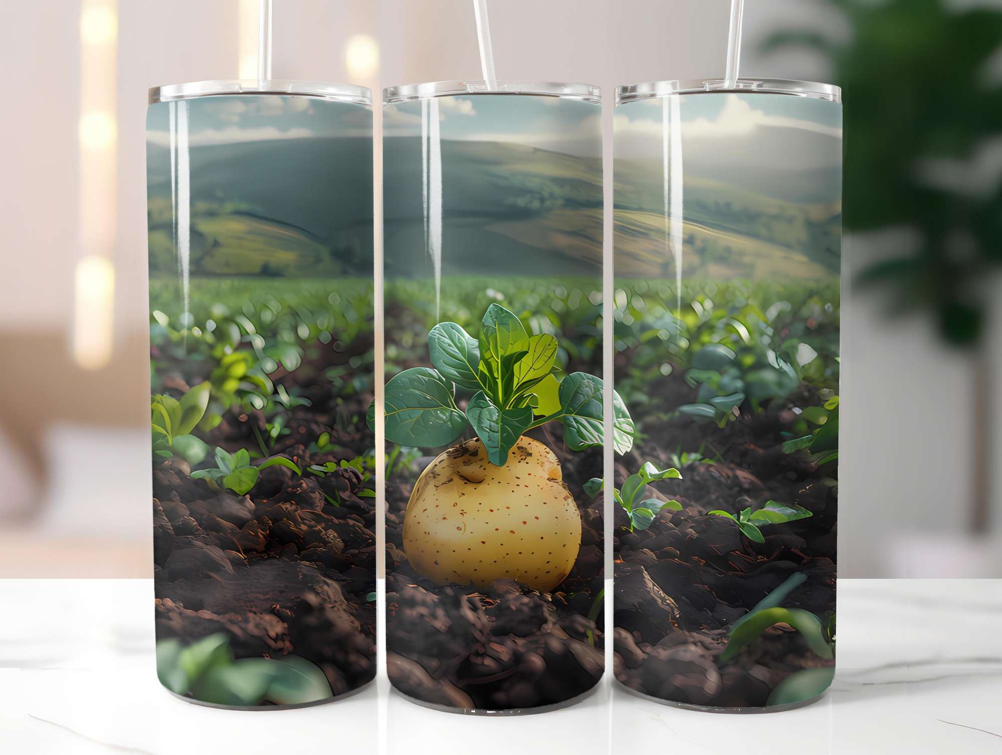 Potato 7 Tumbler Wrap - CraftNest - Digital Crafting and Art