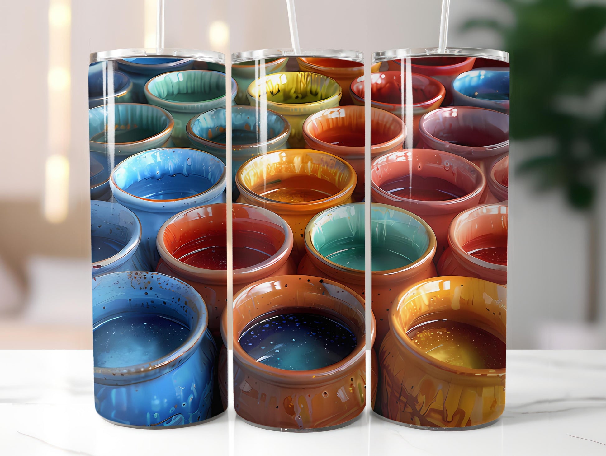 Pottery and Ceramics 5 Tumbler Wrap - CraftNest - Digital Crafting and Art