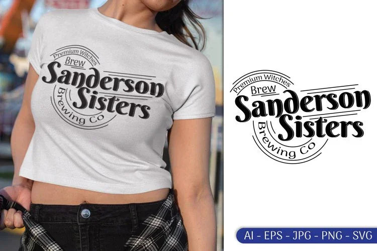 Premium Witches Brew Sanderson Sister Brewing Co SVG Bundle - CraftNest - Digital Crafting and Art