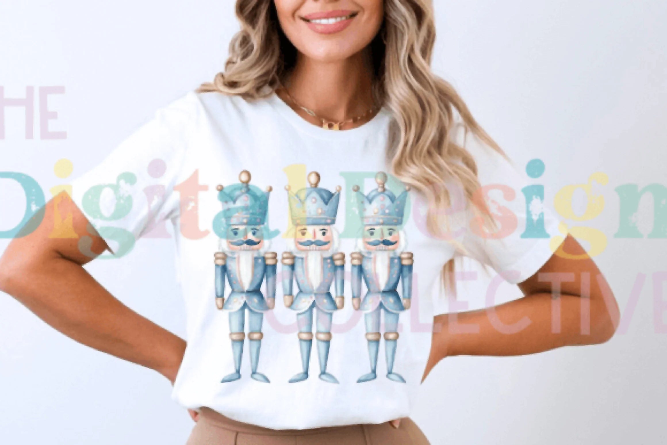 Chinoiserie Blue Nutcracker Clipart Bundle - CraftNest - Digital Crafting and Art