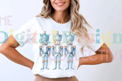 Chinoiserie Blue Nutcracker Clipart Bundle - CraftNest - Digital Crafting and Art