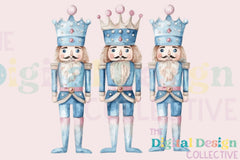 Chinoiserie Blue Nutcracker Clipart Bundle - CraftNest - Digital Crafting and Art