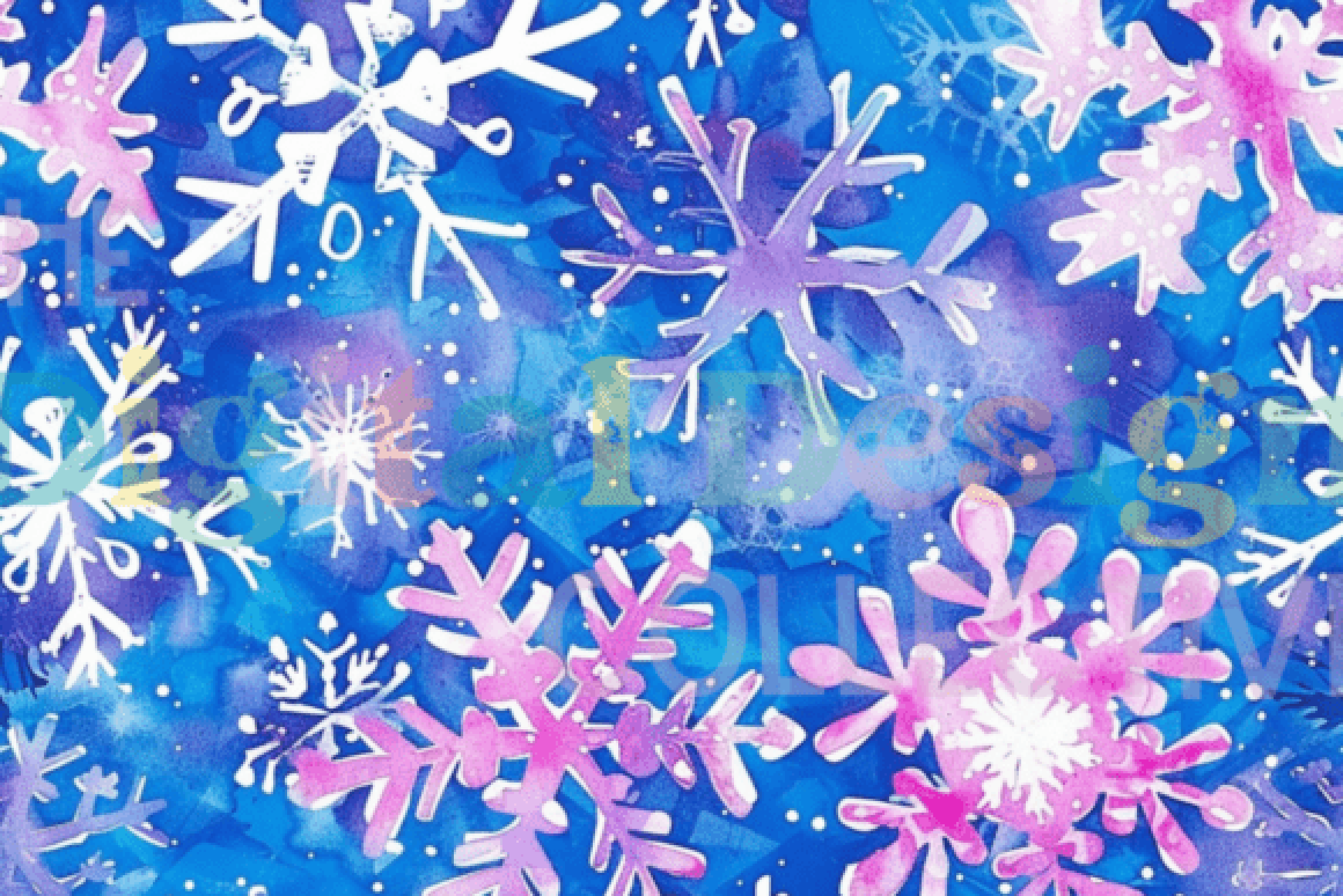 Preppy Lilly Inspired Christmas Seamless Digital Paper