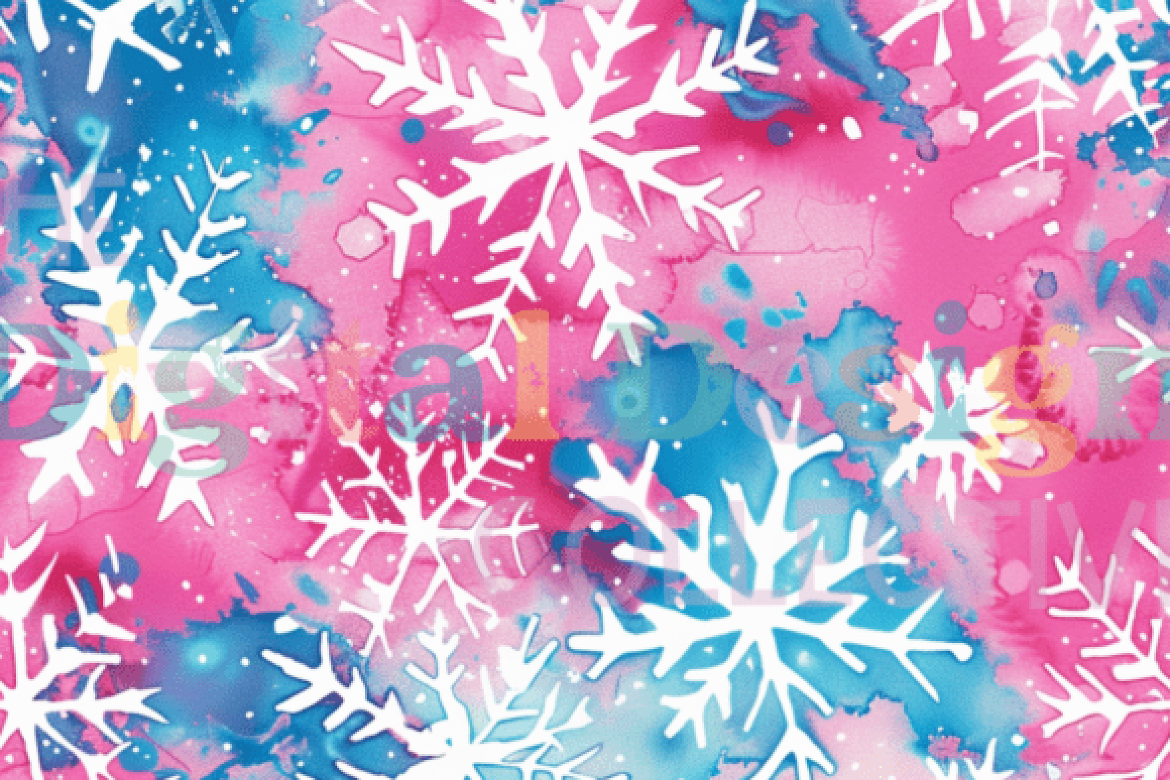 Preppy Lilly Inspired Christmas Seamless Digital Paper