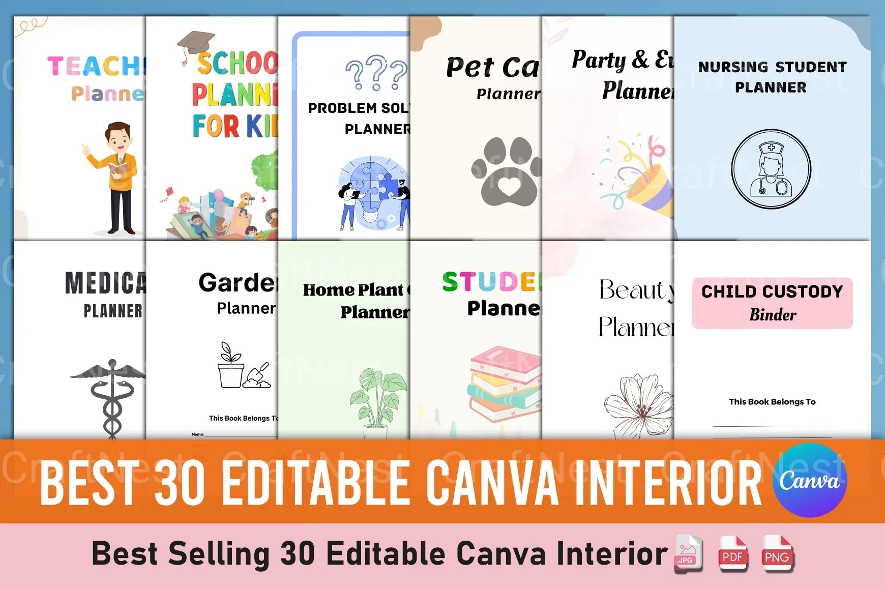Top 30 Editable Canva Interior Designs - CraftNest - Digital Crafting and Art