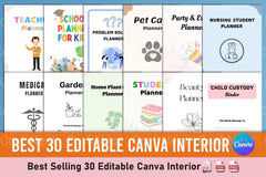 Top 30 Editable Canva Interior Designs - CraftNest - Digital Crafting and Art