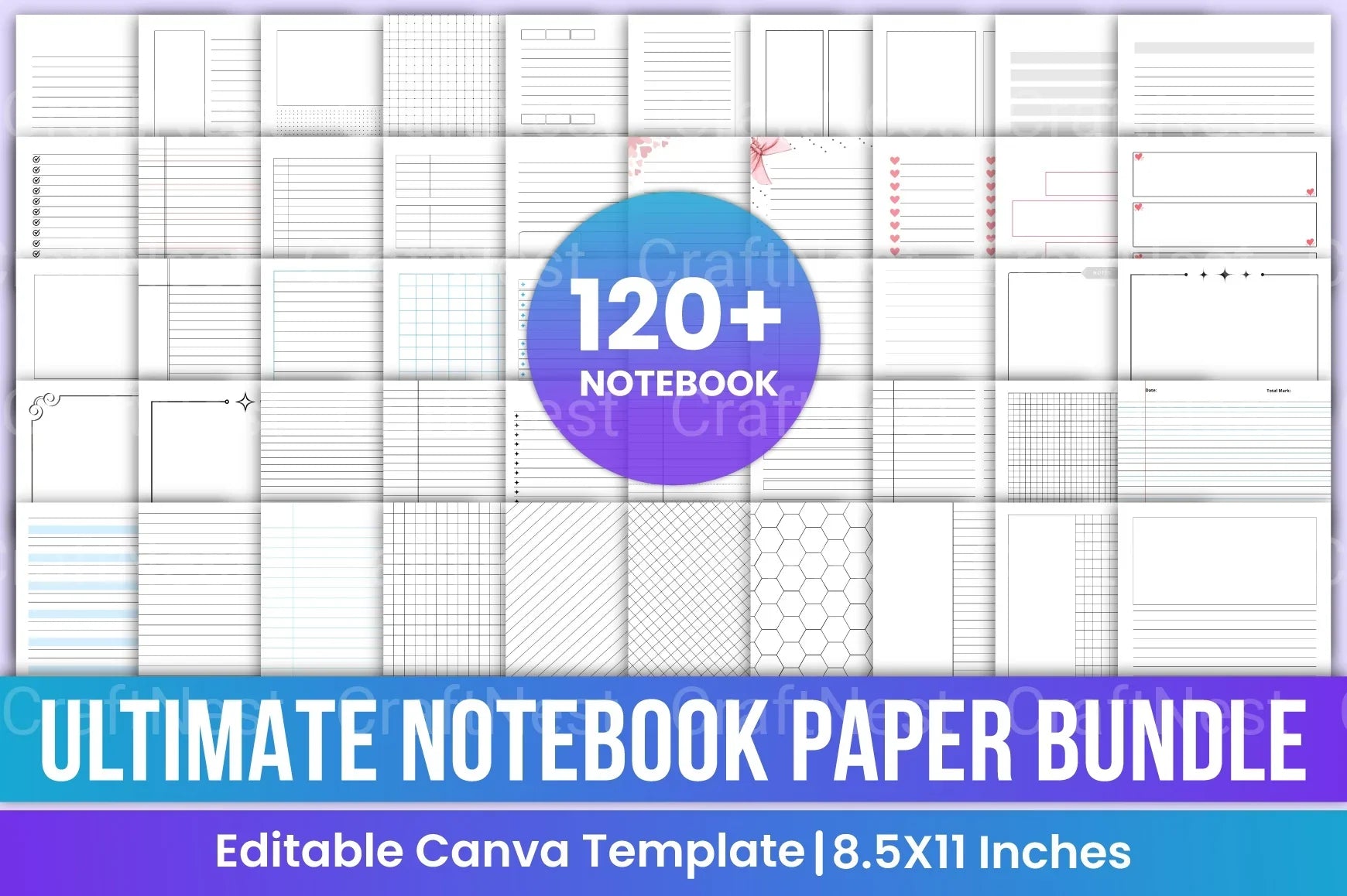 Ultimate Notebook for All Your Needs - CraftNest - Digital Crafting and Art