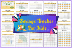 Kids Savings Tracker: Fun & Easy Money Management - CraftNest - Digital Crafting and Art