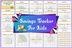 Kids Savings Tracker: Fun & Easy Money Management - CraftNest - Digital Crafting and Art