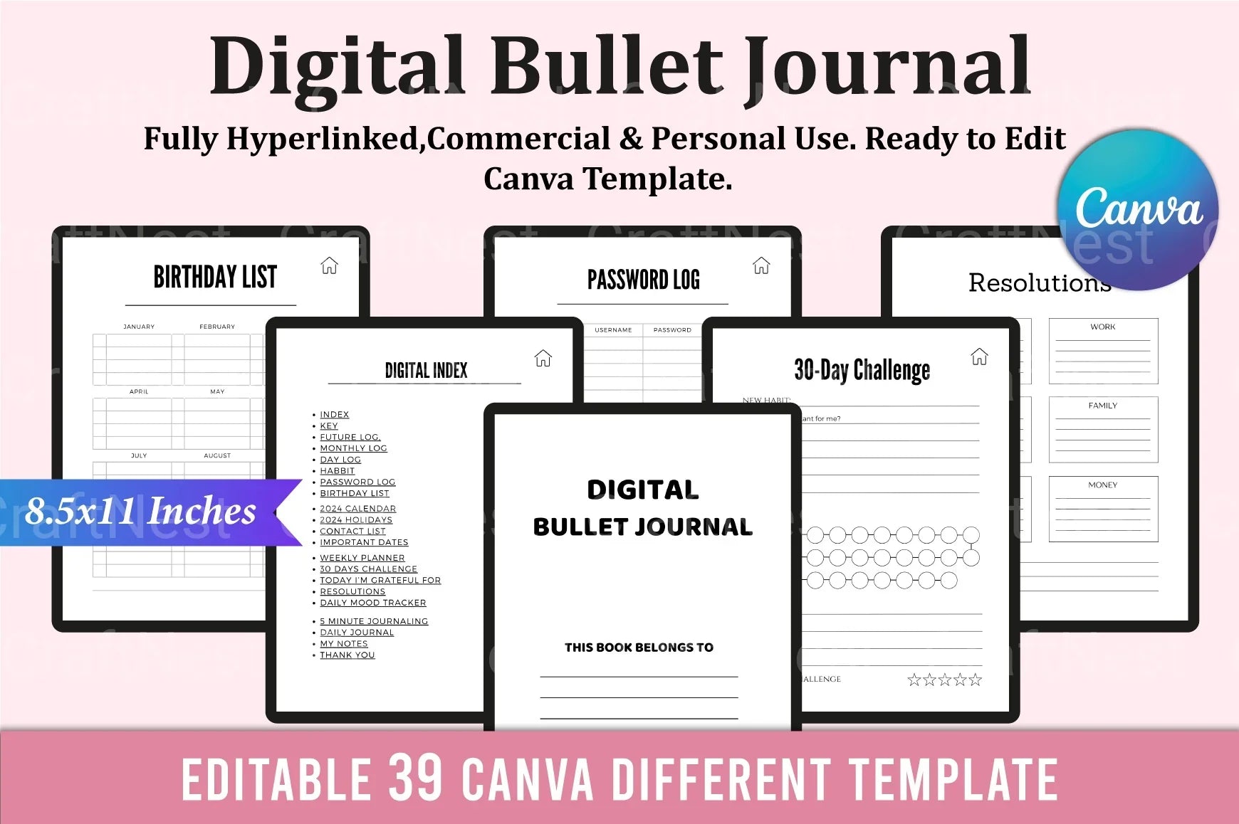 Bullet Journal - CraftNest - Digital Crafting and Art