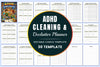 Adhd Cleaning Declutter Planner