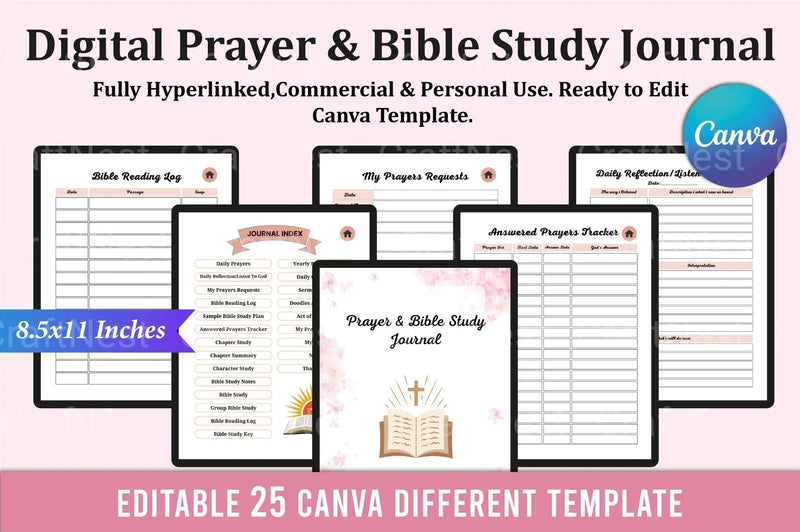 Prayer Bible Guide - CraftNest - Digital Crafting and Art