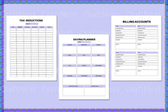 Budget Financial Planner - CraftNest - Digital Crafting and Art