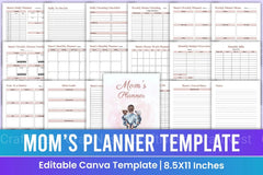 Mom Planner Canva Template - CraftNest - Digital Crafting and Art