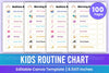 Kids Routine Chart for Daily Activities