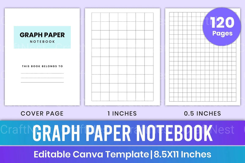 Graph Notebook for Beginners - CraftNest - Digital Crafting and Art