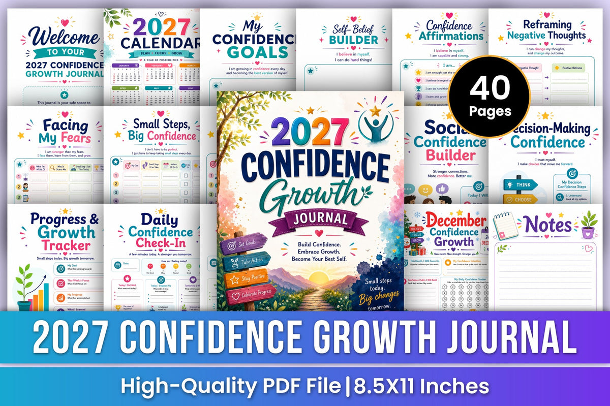 Confidence Growth Journal 2027