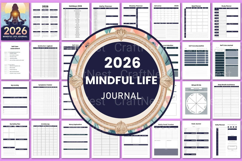 Mindful Life: Embrace Mindfulness for a Balanced Lifestyle - CraftNest - Digital Crafting and Art