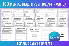 Mental Health Positive Affirmation - CraftNest - Digital Crafting and Art